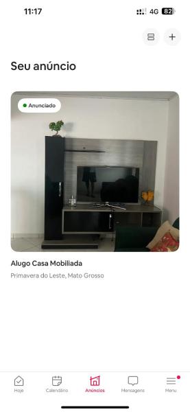 Casa mobiliada